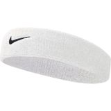 Nike Swoosh Havlu Saç Bandı Pamuklu Yapısıyla Spor Aktiviteleri İçin Tekli Kullanım - Beyaz