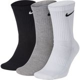 Nike SX7664-901 Everday Cush Ankle 3'lü Siyah Beyaz Gri Unisex Çorap