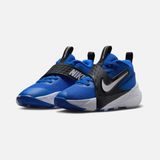 Nike Team Hustle D 12 Ps Çocuk Mavi Basketbol Ayakkabısı - Lastik Bagcıklı ve Cırtlı - HF6280-400