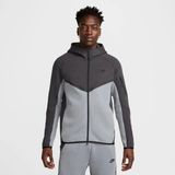 Nike Tech Fleece Fz Windrunner Hoodie Erkek Gri Sweatshirt-Sportxstore