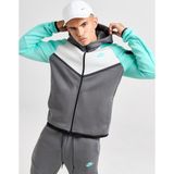 Nike Tech Fleece Fz Windrunner Hoodie Erkek Sweatshirt-Sportxoutlet - Gri - Yeşil