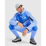 Nike Tech Fleece Mix Wr Hoodie Erkek Ceket-Sportxstore - Mavi