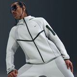 Nike Tech Fleece Pro Windrunner Fz Jacket Erkek Gri Sweatshirt-Sportxstore - M