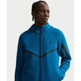 Nike Tech Full-Zip Windrunner Hoodie Erkek Mavi Sweatshirt - HV0949-476