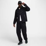 Nike Tech Woven Windrunner Full-Zip Hooded Erkek Ceket Ince Hafif Kumaş Relax Kalıp-Sportxstore - Siyah