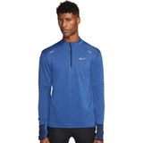 Nike Terma Fit Running Dri Fit Repel Element Half Zip Blue Erkek Yarım Fermuar Termal Spor Koşu Sweatshirt Mavi Melanj - 2XL