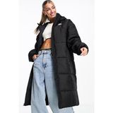 Nike Terma Fit Synthetic Fill Loose Fit Classic Maxi Puffer Jacket Kadın Kapüşonlu Bol Kesim Parka Siyah