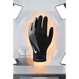 Nike Therma-Fit Genç Çocuk Siyah Spor Eldiveni Koşu Futbol Antrenman