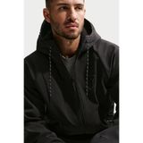 Nike Therma Fit Kobe "Lunar New Year" Mens Windrunner Jacket Uzun Kollu Erkek Koşu Antreman Sweatshirt Siyah