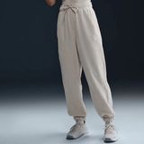 Nike Therma-Fit One-Loose Fleece Training Kadın Siyah Yüksel Belli Polarlı Eşofman Altı FB5578-010 - Beyaz