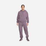 Nike Therma-Fit One-Loose Fleece Training Kadın Yüksek Belli Polarlı Mor Eşofman Altı FB5578-536