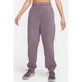Nike Therma-Fıt One Women's Loose Fleece Pants Kadın Bol Kesim Yüksek Bel Eşofman Altı Mor - XS - Koyu Mor