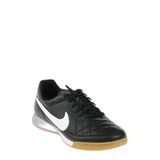 Nike Tiempo Genio Leather IC Erkek Futbol Ayakkabısı Siyah Sarı