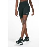 Nike Tight Fit, Yüksek Belli Pamuk Polyester Siyah Biker Tayt