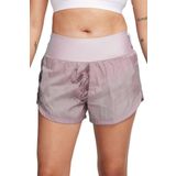 Nike Trail Dri Fit Women's Repel Mid Rise 3" Brief Lined Running Shorts Kadın Slip Astarlı Koşu Şortu Açık Menekşe