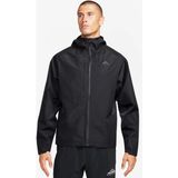 Nike Trail Running Grotex Packable Hoodie Erkek Kapüşonlu Çantaya Dönüşebilen Reflektörlü Koşu Ceketi Siyah