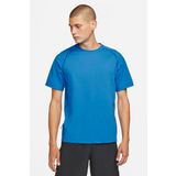 Nike Training Dri Fit ADV Tshirt Blue Bol Kesim Dalgıç Kumaşı Erkek Antreman Tişört Mavi