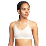Nike Training Indy Dri Fit Light Support Bra Kadın Spor Sütyen Kırık Beyaz