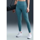 Nike Training Zenvy Dri Fit High Rise 7/8 Rib Leggings Kadın Fitilli Yüksek Bel Spor Tayt Yeşil