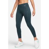 Nike Trainng Go Dri Fit İnfinaLock 7/8 Leggings 6 Cepli Toparlayıcı Reflektörlü Antrenman Taytı Koyu Yeşil