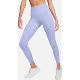 Nike Trainng Go Dri Fit Infinalock High Rise 7/8 Leggings 6 Cepli Toparlayıcı Yüksek Belli Reflektörlü Antrenman Taytı Açık Mor