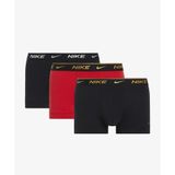Nike Trunk 3lü Paket Erkek Çok Renkli Boxer - 0000KE1008-EXG