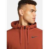 Nike Turuncu Erkek Yuvarlak Yaka Regular Fit Sweatshirt CZ6376-832 M NK DF HDIE FZ FL