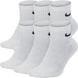 Nike U Nk Everyday Cush Ankl 6Pr-Bd Erkek Beyaz Antrenman Corabi Sx7669-100