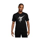 Nike U Nsw Tee Oc Wings City Lifestyle Günlük Tişört - Siyah