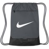 Nike Üniseks Brasilia 9.5 spor çantası, Demir Grisi/Siyah/Beyaz, Ölçü Birimi, Fitness / Egzersiz