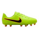 Nike Üniseks Çocuk Jr Legend 10 Club Fg/MG Futbol Ayakkabısı, Volt Siyah, 38.5 EU