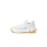 Nike Üniseks Yetişkin Giannis Immortality 4 Basketbol Ayakkabısı, Beyaz/Kova Mavisi/Hindistan Cevizi Sütü, 11.5 Women/10 Men