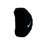Nike Üniseks – Yetişkin Pocket Arm Band Plus Bileklik, Siyah/Siyah/Gümüş, Tek Beden