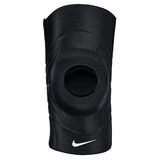 Nike Üniseks – Yetişkin Pro Open Patella diz bandajı, siyah, L