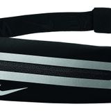 Nike Üniseks – Yetişkin Slim 3 Bel Çantası, 082 Siyah/Siyah/Gümüş, Tek Beden
