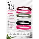 Nike Unisex Beyaz Flex Classic Slim Headband 6pk Saç Bandı