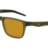 Nike Unisex güneş gözlükleri, 222 Mat Orta Zeytin/Bronz Ayna, 55