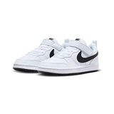 Nike Unisex Sneaker Court Borough Low Recraft Beyaz Suni Deri Düz Taban Kadın Ayakkabı
