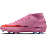 NIKE Unisex Superfly 10 Club Fg/MgFutbol Ayakkabısı, Sihirli Flamingo Siyah Toplam Cri, 7.5 UK Men/ 6 UK Women