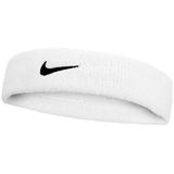 Nike Unisex Swoosh Classic He alın bandı, siyah/beyaz, tek beden
