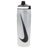 Nike Unisex Yetişkin Refuel Gri İçecek Şişesi, Doğal/Siyah/Siyah, Tek Beden