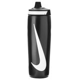 Nike Unisex Yetişkin Refuel Gri İçecek Şişesi, Siyah/Siyah/Beyaz, Tek Beden