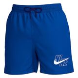 NIKE Unisex Yüzücü Kırıcı Yüzme Logosu 5 "Voleybolu Kısa Oyun Kraliyet Yüzme Mayoları