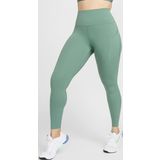 Nike Universa Medium Support High Rise Full Length Kadın Yüksek Bel 2 Cepli Toparlayıcı Tayt Yeşil