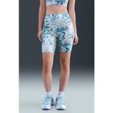 Nike Universa Women's Artist Collection High-Waisted 20.5cm Biker Shorts Yüksek Bel Spor Şort Tayt Yeşil