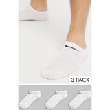 Nike Value No Show Ulightweight Unisex Sock 3 Lü Soket Çorap Beyaz - 42 - 46
