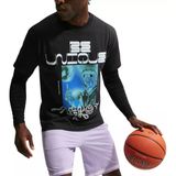 Nike Victor Wembanyama Max90 Erkek Siyah Basketbol T-Shirt II0656-010