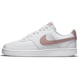Nike W Court Vision Lo Nn kadın spor ayakkabısı, Beyaz Pembe Oxford, 36.5 EU