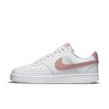 Nike W Court Vision Lo Nn kadın spor ayakkabısı, Beyaz Pembe Oxford, 36 EU