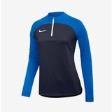 Nike W Nk Df Acdpr Dril Top K Kadın Antrenman Eşofman Üstü DH9246_451 - Lacivert